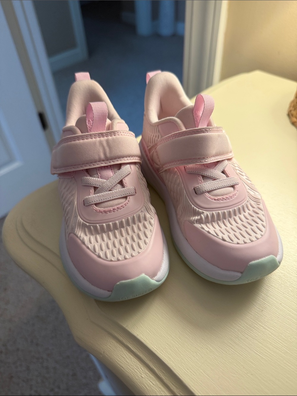 Kids Light Pink Athletic Sneakers All in motion by Target